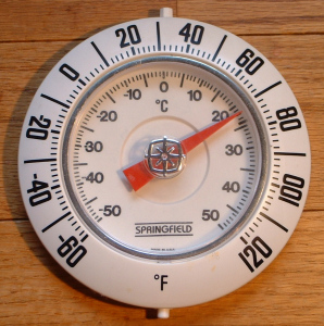 Raumthermometer_Fahrenheit+Celsius